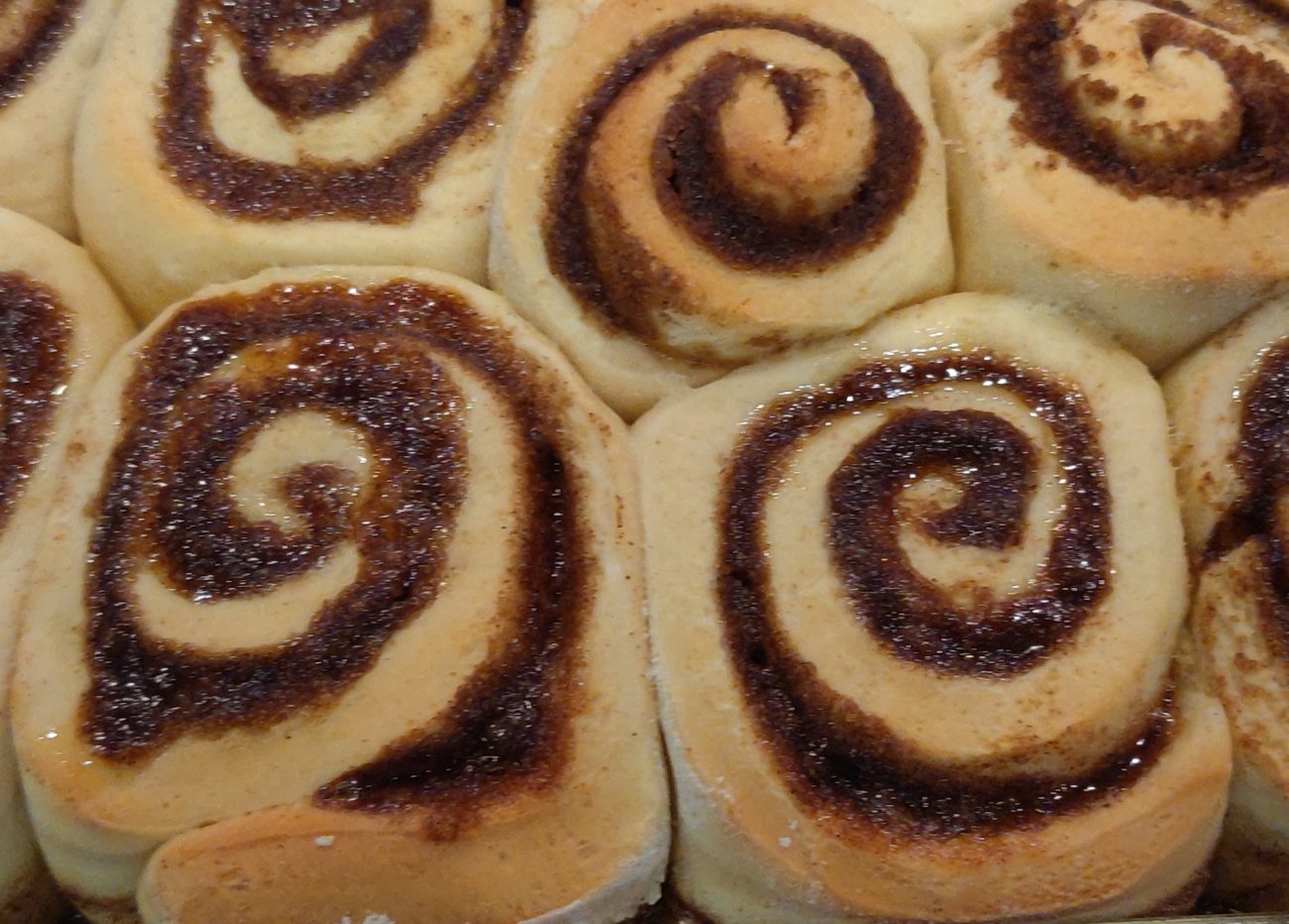 Cinnamon Buns with Cream Cheese Frosting