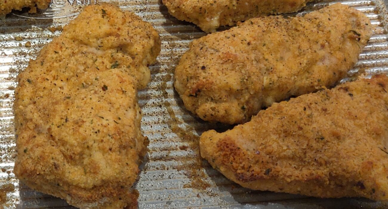 Italian Baked Chicken Cutlets