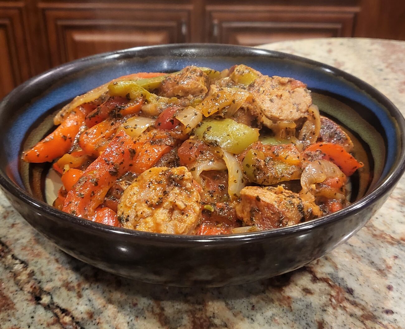 Sausage, Peppers and Onions